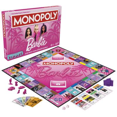 Lautapeli Monopoly Barbie (EN)