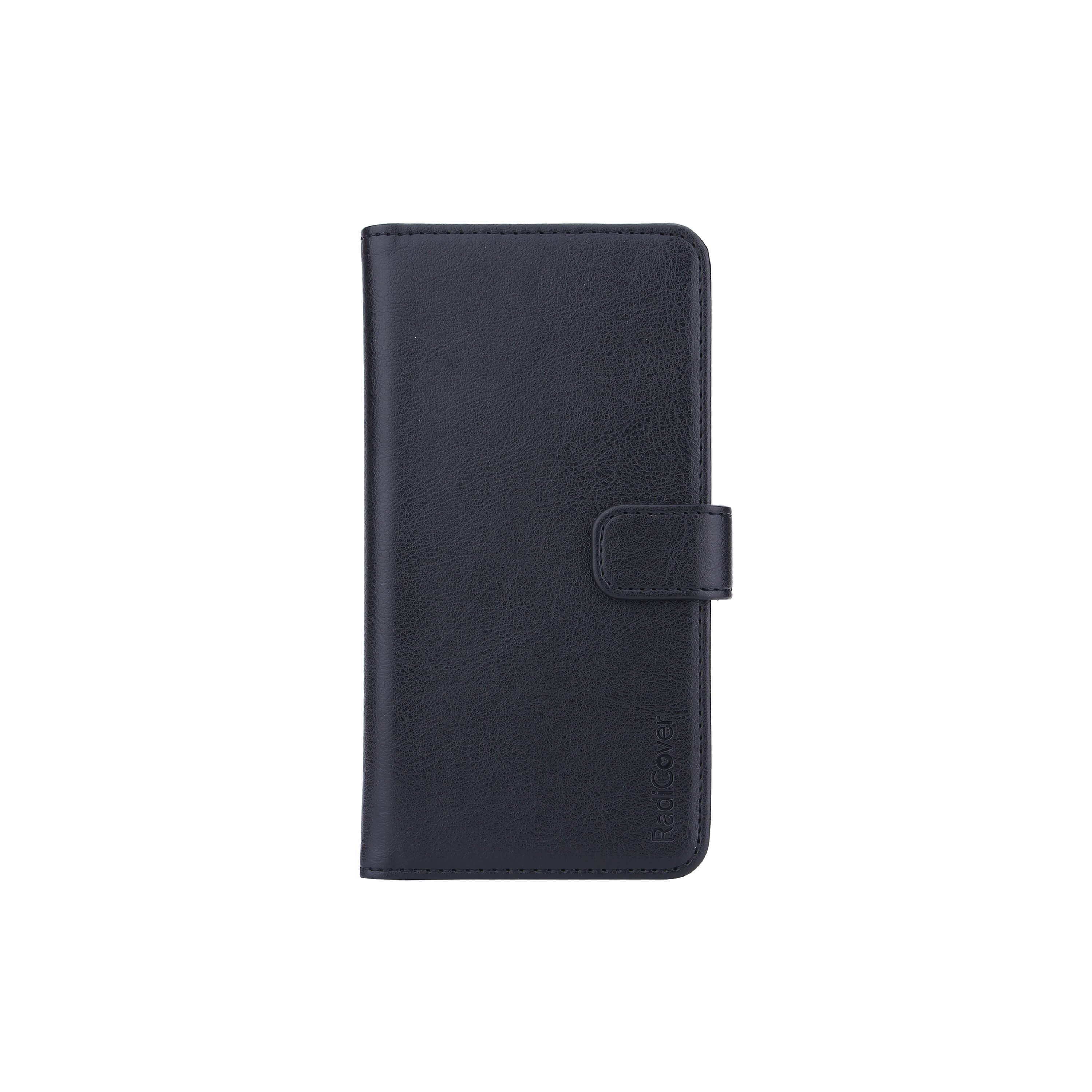 RADICOVER Radiation protected Mobilewallet PU Universal Large 5,5-6,7" 2in1 Magnetcover Black