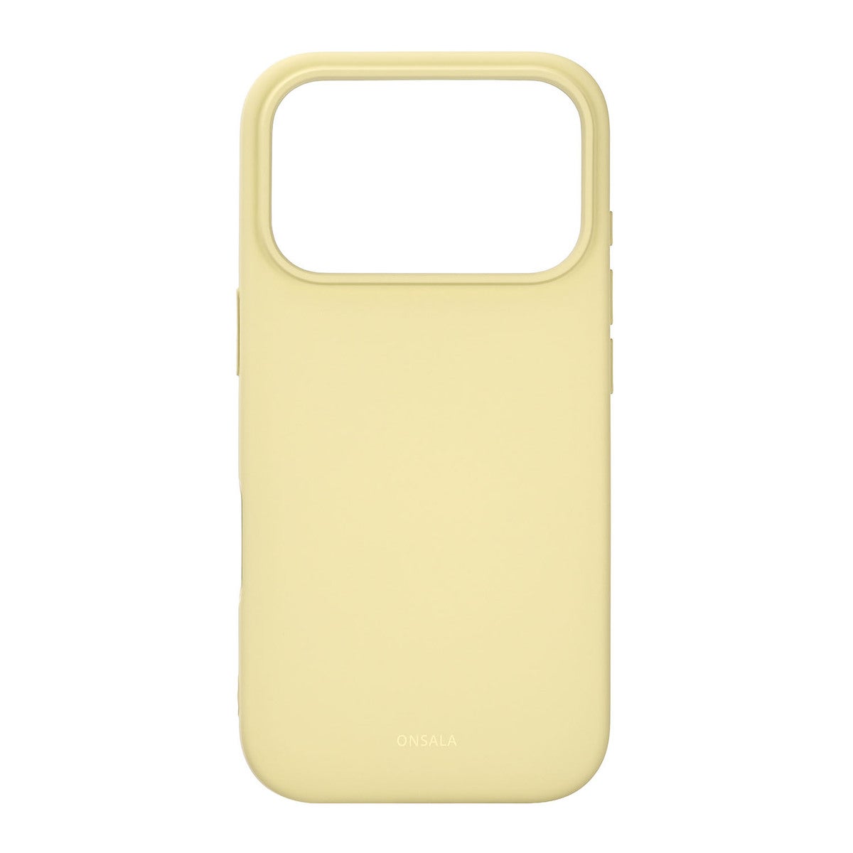 Mobildeksel med silikonsfølelse Lemon - iPhone 17 Pro