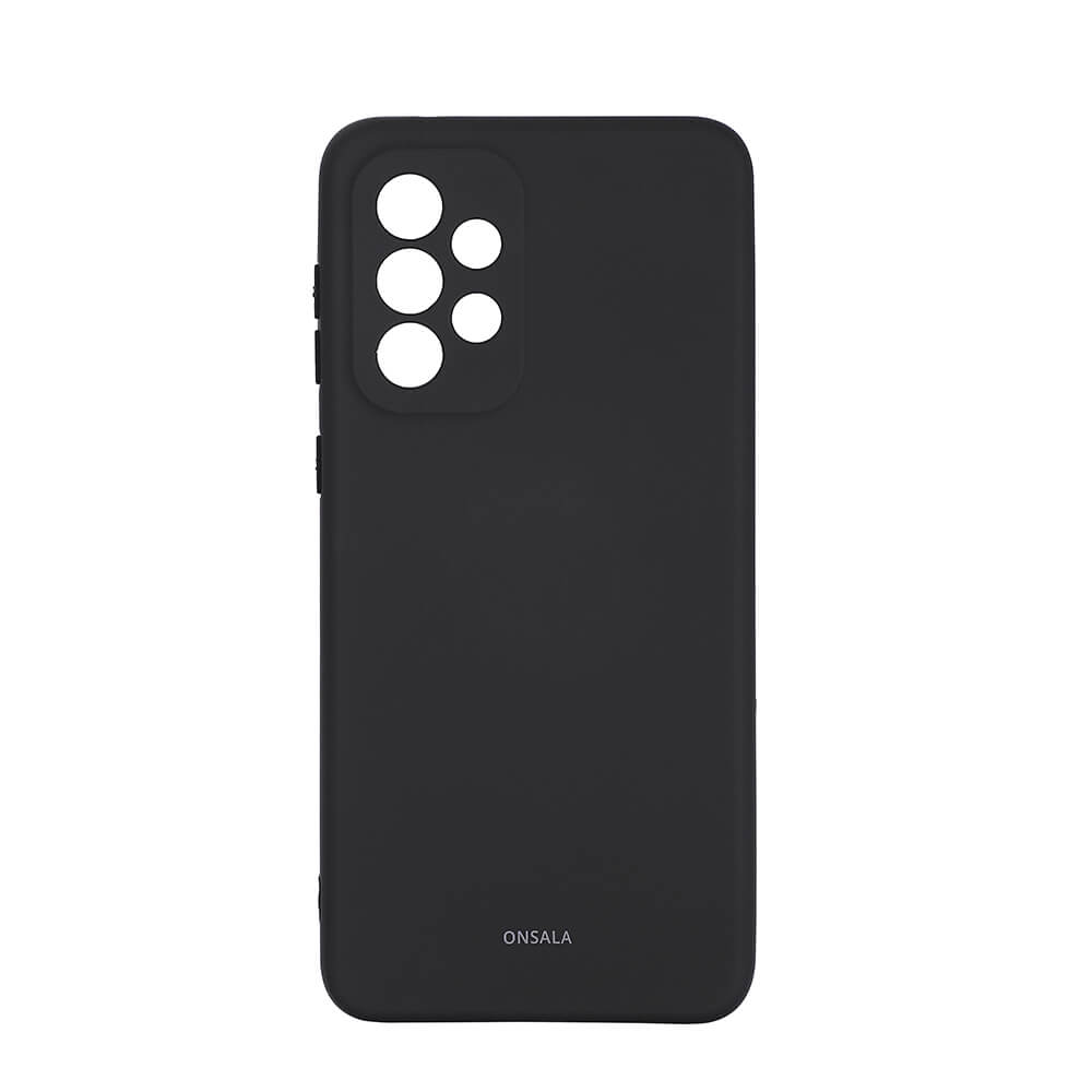 Mobildeksel Silikon Black - Samsung A33 