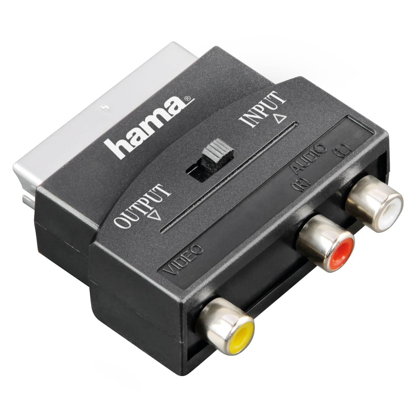 Video Adapter, 3 RCA sockets (1x video/audio L a. R) - Scar