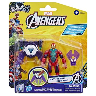 Avengers 4 Inch Venomversus Anti-Venom Iron Man