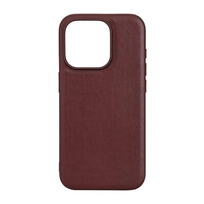 Phone Case PU MagSeries Brown - iPhone 15 Pro