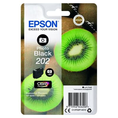 EPSON Ink C13T02F14010 202 Photo Black Kiwi