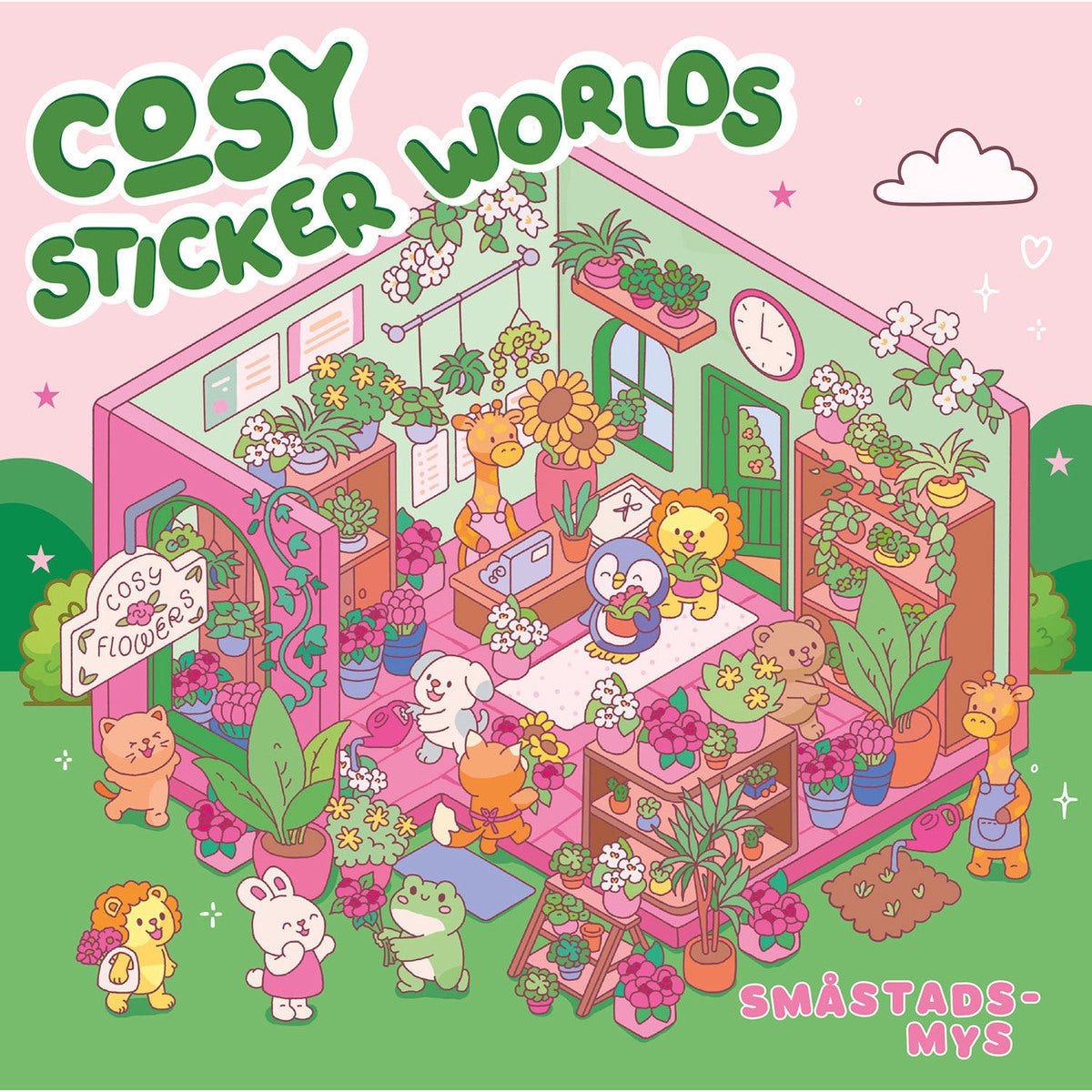 Cosy sticker worlds: Småstadsmys