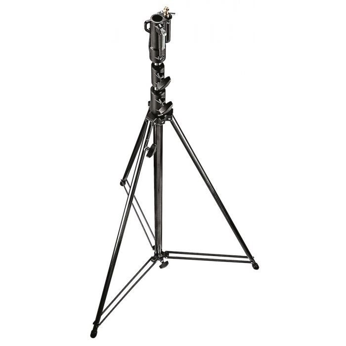 Tripod 111BSU, Tall Cine Stan d, chrome/steel, black