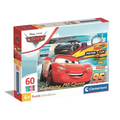 Puslespill 60 Pcs Cars 3