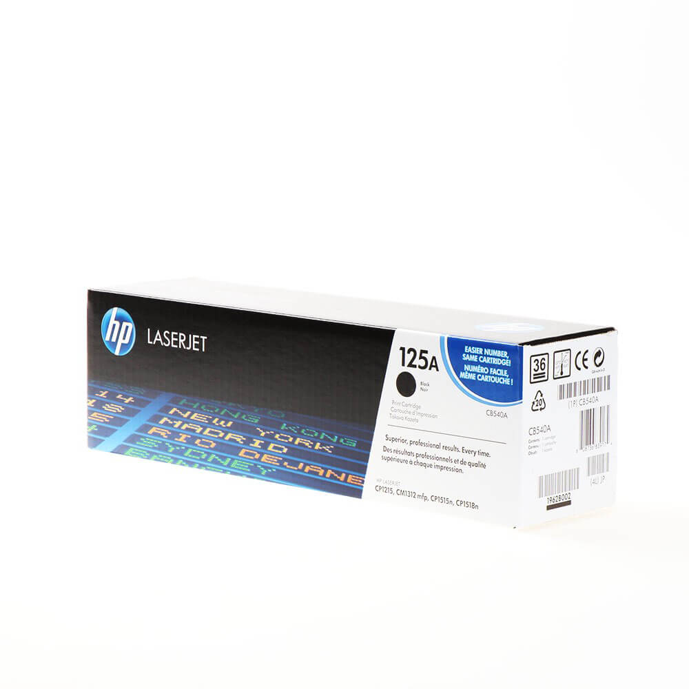 Toner CB540A 125A Svart