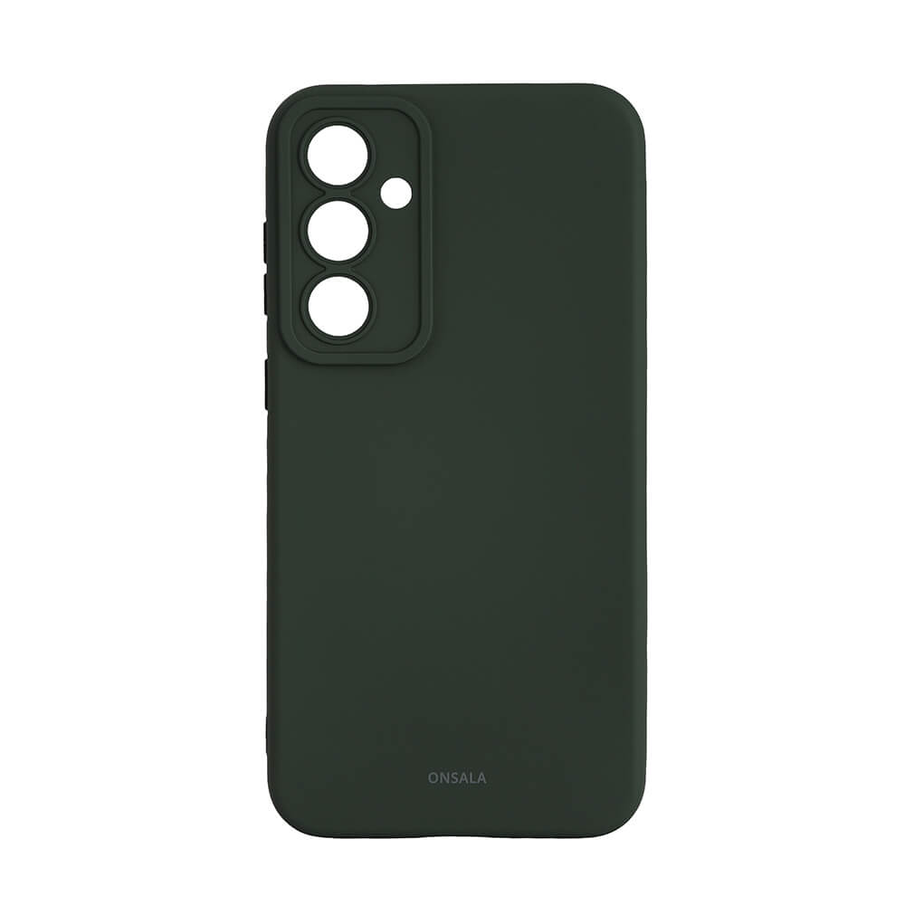 Phone Case with Silicone Feel Olive Green - Samsung S23 FE 5G