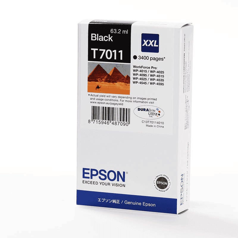 EPSON Ink C13T70114010 T7011 XXL Black
