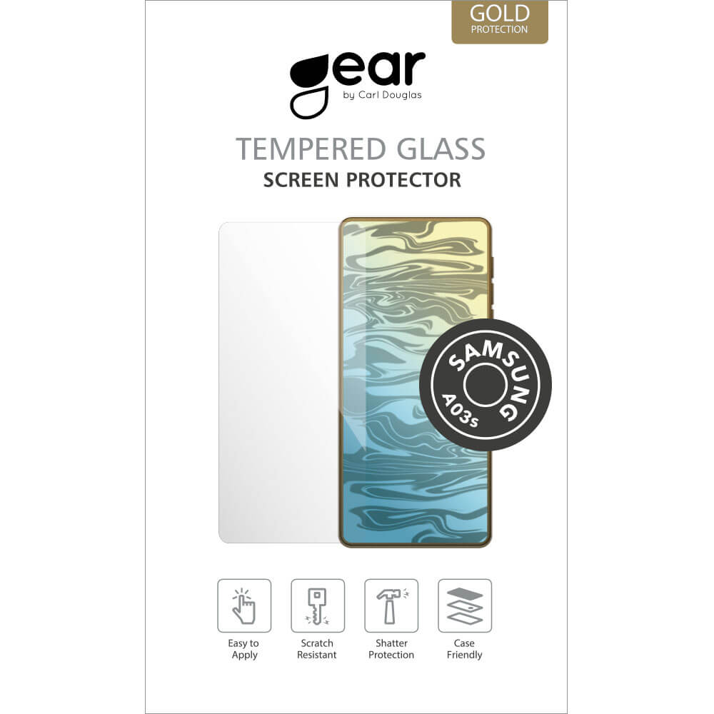 GEAR Härdat Glas 2.5D Samsung A03s