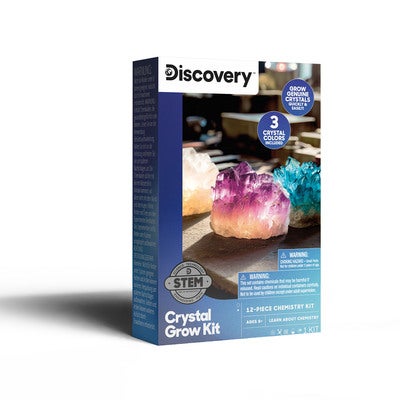 DISCOVERY Toy Kids Crystal Growing Kit 12pc
