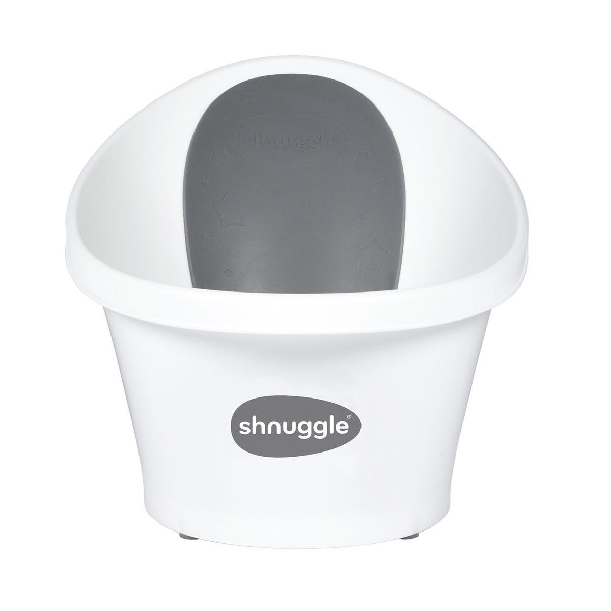 SHNUGGLE Baby Bath Grey And Stars Plug 