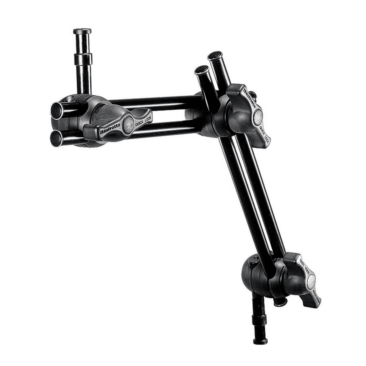 Double Arm 396AB-2,  2 Parts, aluminum, black