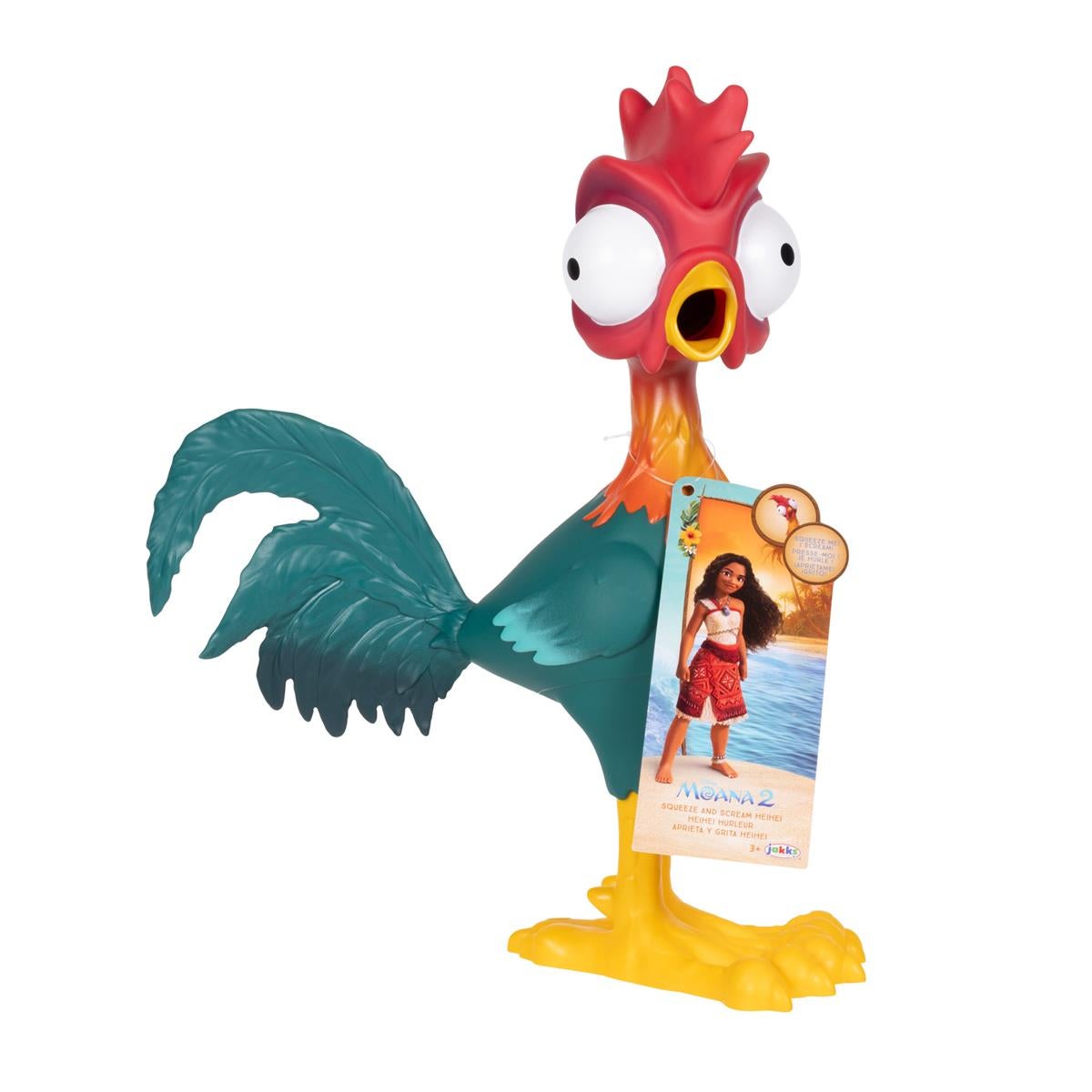 Vaiana 2 Squeeze & Scream Heihei