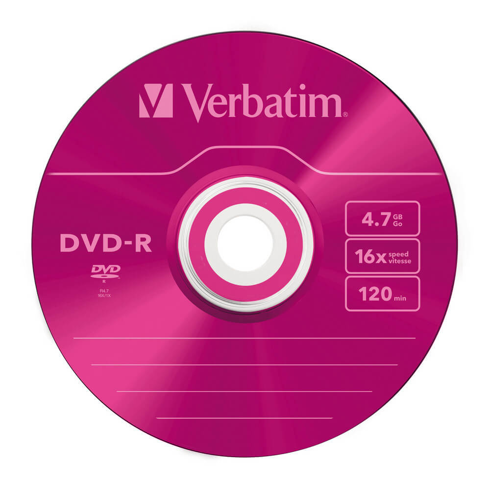 Verbatim Dvd R 4 7gb 5 Pack Slim Case Verbatim Dvd R 4 7gb 5 Pack Slim Case