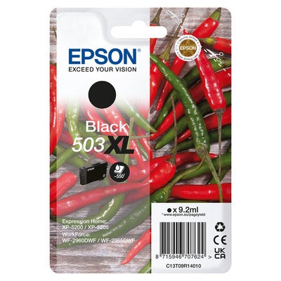 Ink C13T09R14010 503XL Black, Chili