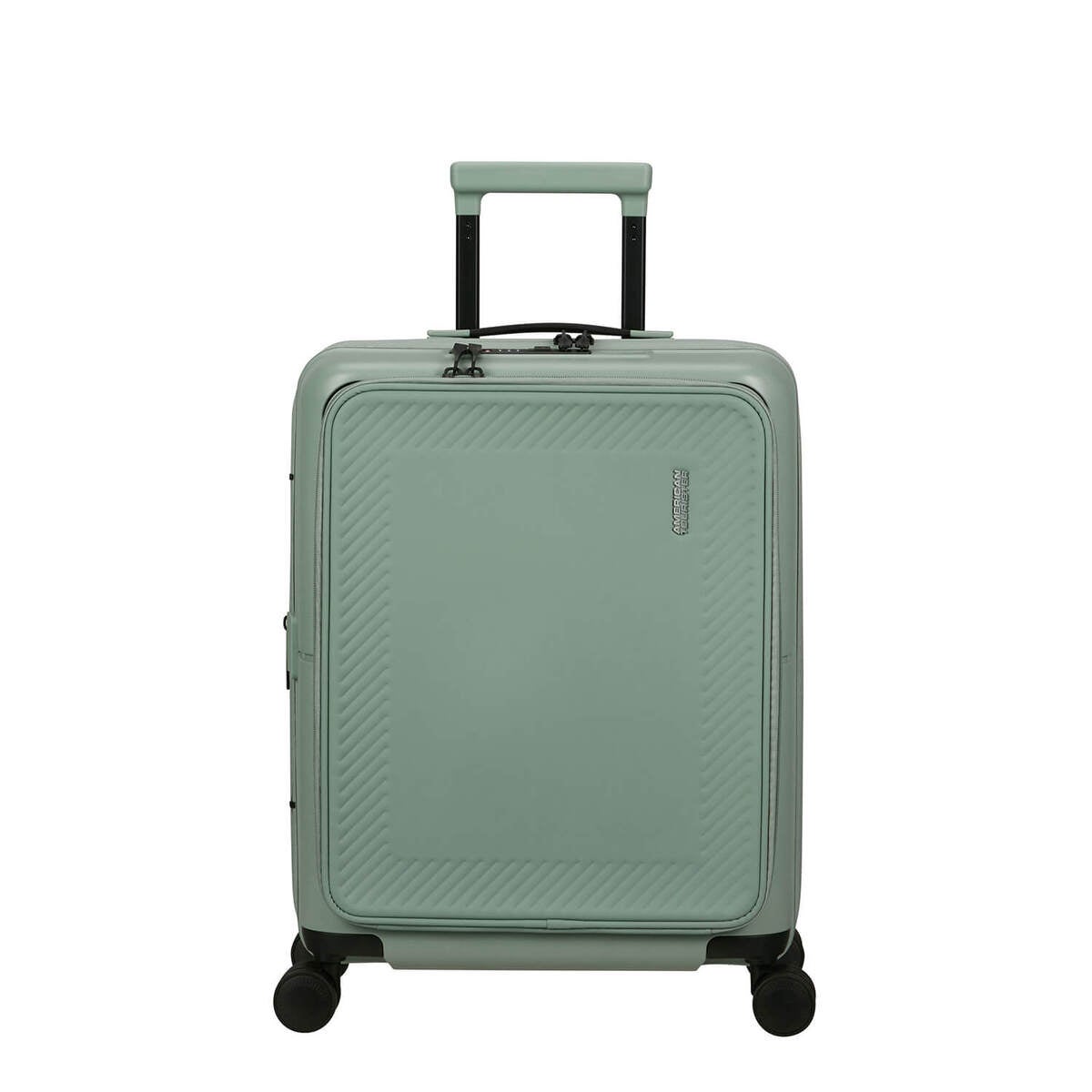 Matkalaukku DashPop Spinner 55/23 Front Pocket Laptop Iceberg Green