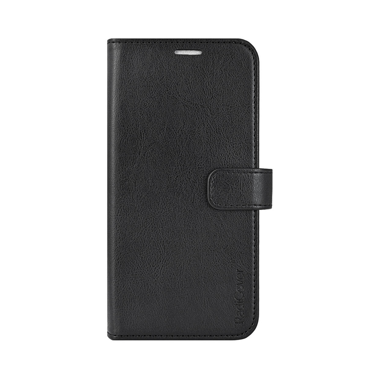 RADICOVER Flipcov Anti Radiation RFID 3 card MagS iPhone 16 Pro Max Black PU
