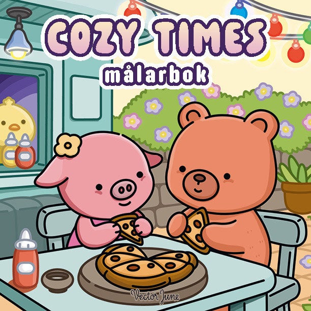 Målarbok: Cozy times