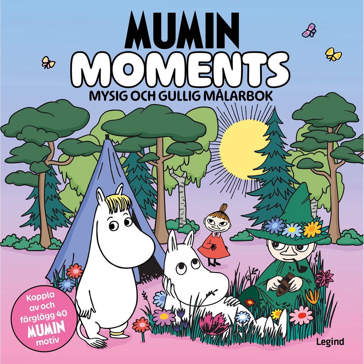 Målarbok: Cozy Momin Moments