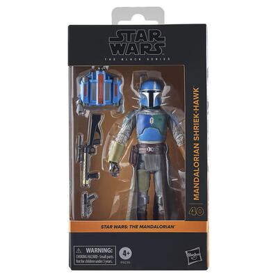 The Black Series 6 Inch Figure Mandalorian Shriek-Hawk