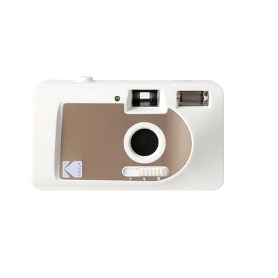 Film Kamera S88 Motoriseret Linnen Hvid