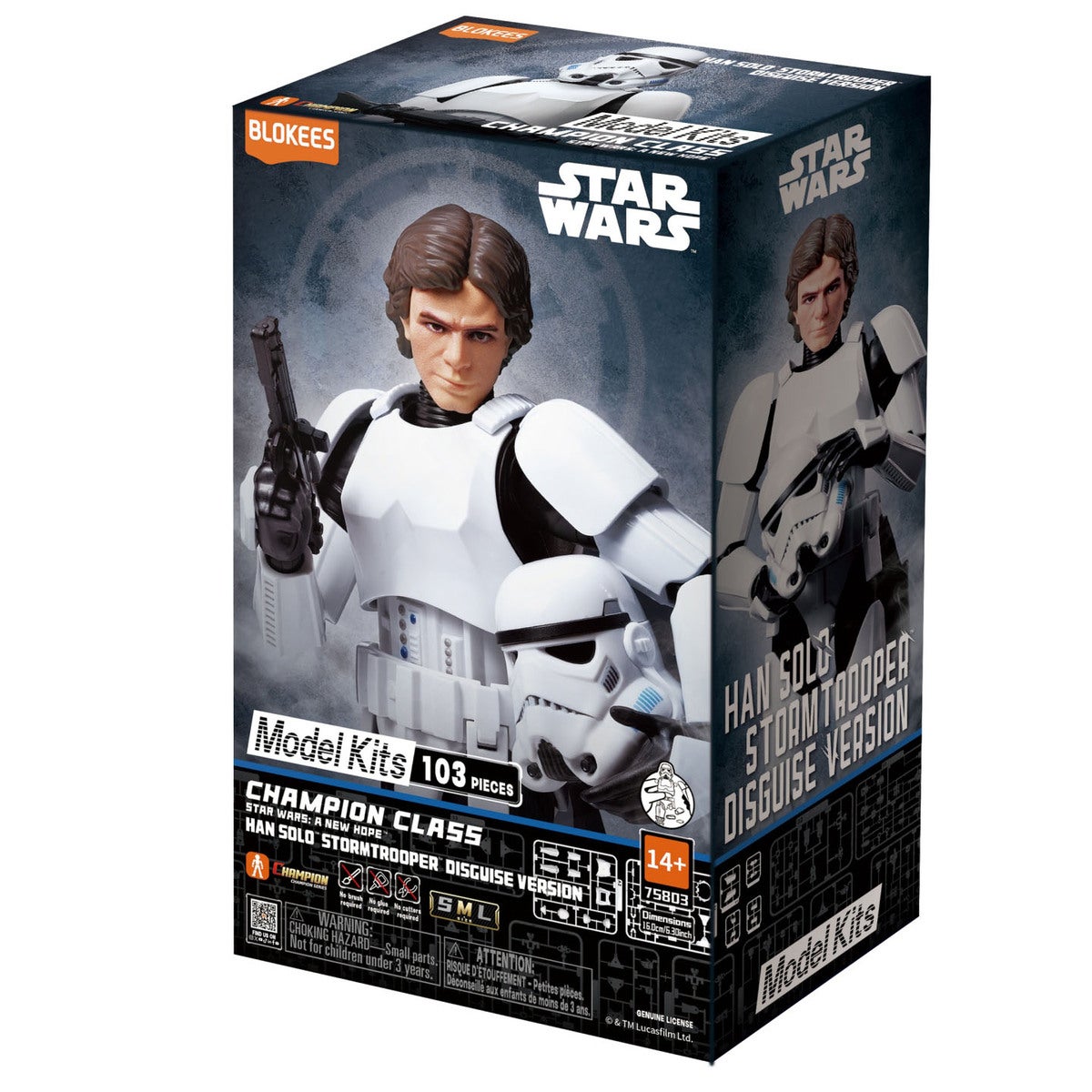 Star Wars Champion Class EP4 Han Solo Stormtrooper