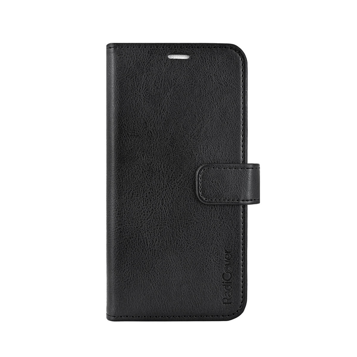 RADICOVER Flipcov Anti Radiation RFID 3 card MagS iPhone 16 Pro Black PU