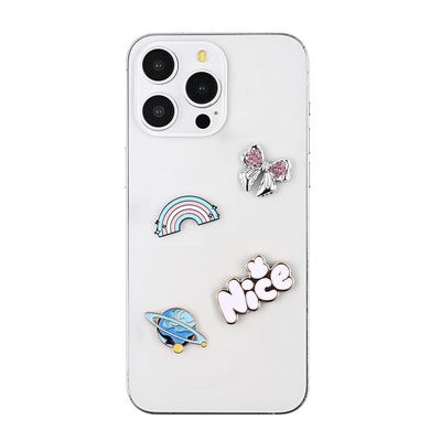 Charms Pimp Your Phone Metall och Plast 4-Pack