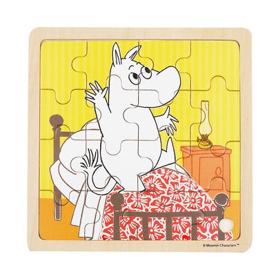 Palapeli 16 Pcs Wooden Puzzle Bedtime Jumping