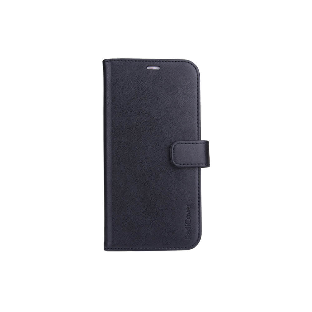 Anti Radiation Mobile Case PU Leather iPhone 13 Pro Max Flipcover Black