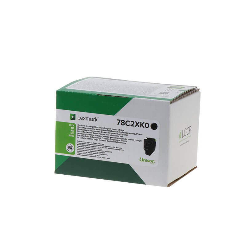 Toner 78C2XK0 Musta Extra High Yield, Return