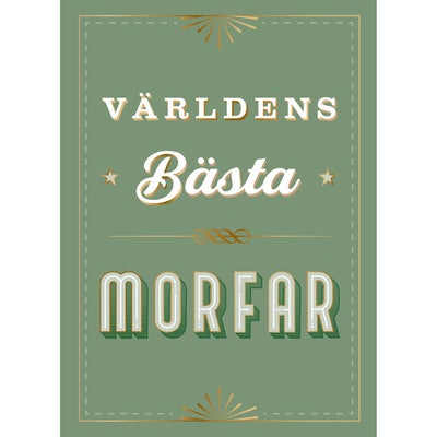 Världens bästa morfar