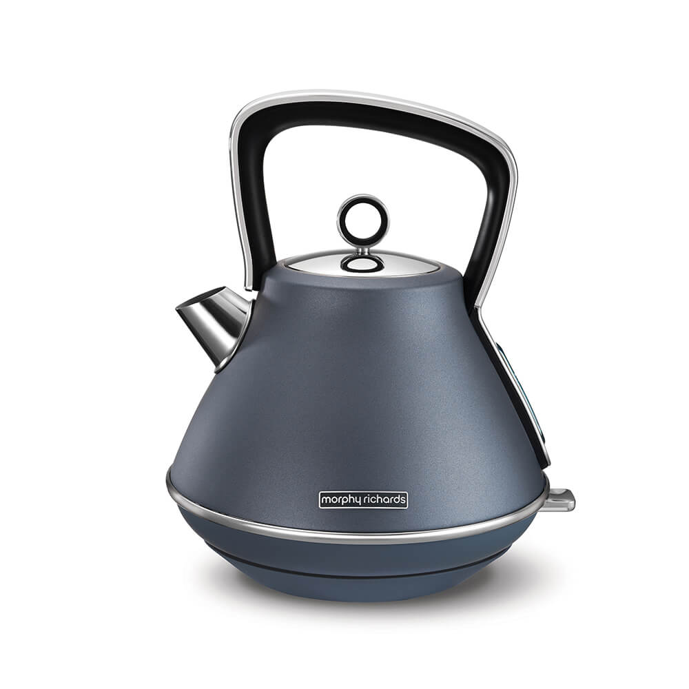 Kettle Evoke Pyramid Steel Blue