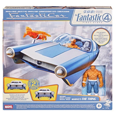MARVEL Fantastic Four 4in Vehicle and Figure