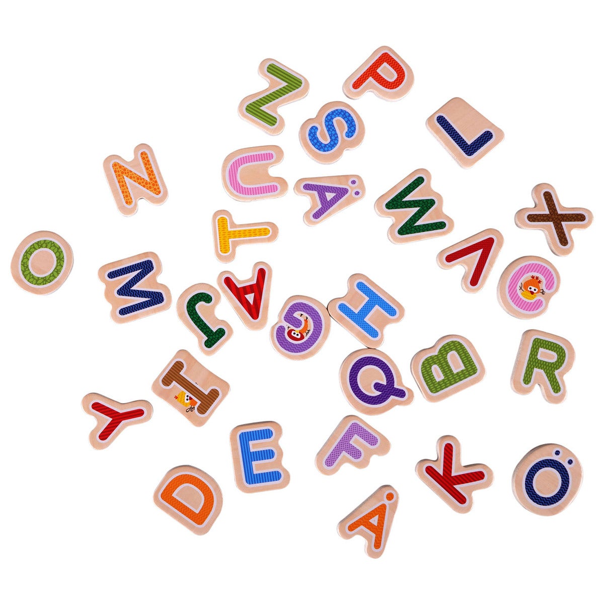 Puzzle 29 Pcs Classic Wooden ABC Puzzle (SE) - Tura Scandinavia