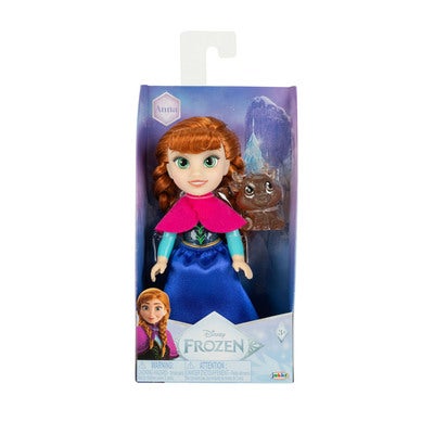 DISNEY Frozen 6in Petite Doll w/ Friend Anna (Classic)