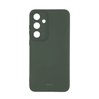 Phone Case with Silicone Feel Olive Green - Samsung S24+ 5G