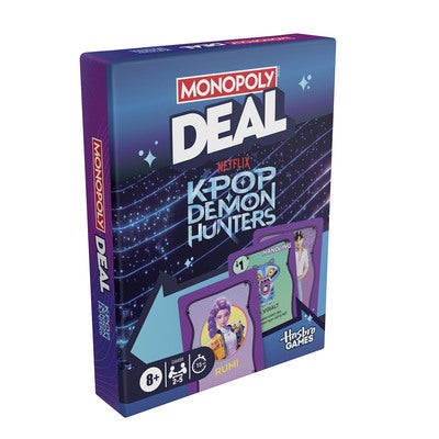 Brætspil Monopoly Deal Kpop Demon Hunters (DK)