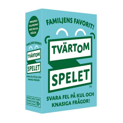 Peli Tvärtomspelet - Familjens Favorit! (SE)