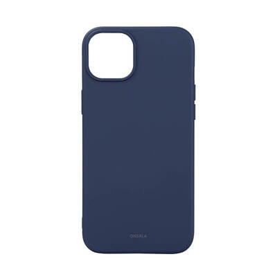 Mobilskal Silikon MagSeries Dark Blue - iPhone 15 Plus