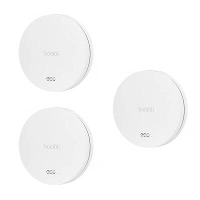 Smart Rökdetektor Vit Promo 3-Pack