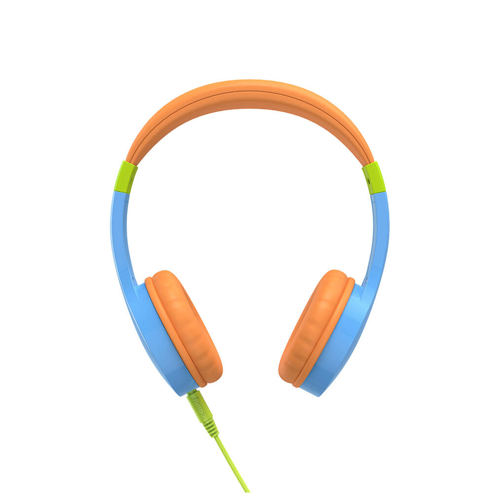 HAMA Headphone Teens Guard On-Ear Wired 85dB Blue