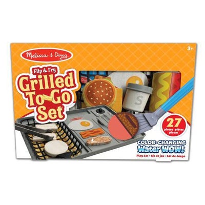 Water Wow! Flip & Fry Grilled To-Go Meal Set