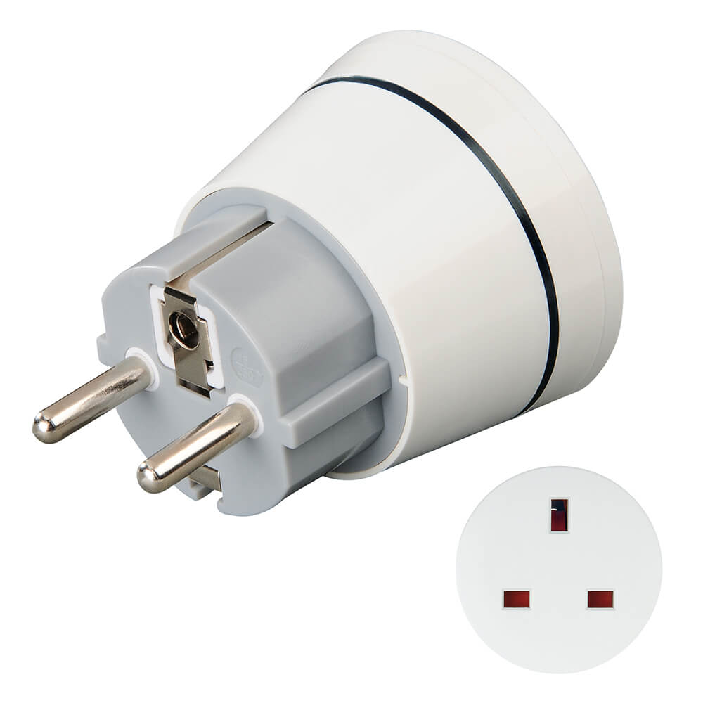 Travel Adapter Type G UK-EU