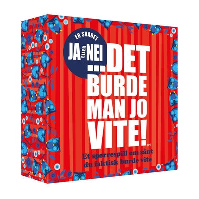 Peli Det Burde Man Jo Vite! - Ja Eller Nei (NO)
