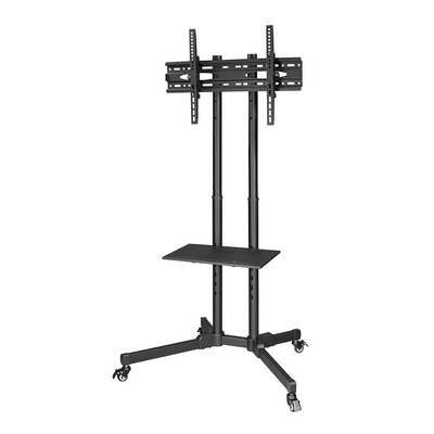 TV-stand Trolley up to 75" VESA 600x400 Black
