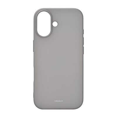 Mobildeksel med silikonsfølelse Concrete - iPhone 17