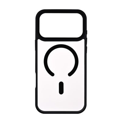 Mobildeksel Bumper MagSeries Svart & Klar - iPhone 17 Pro Max